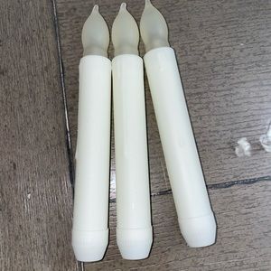 Fake battery powered candles